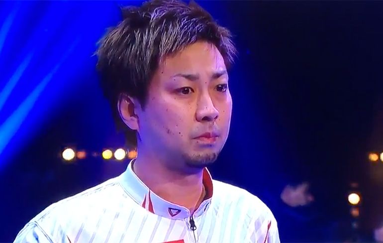 Japanse pool speler geeft een geweldig interview