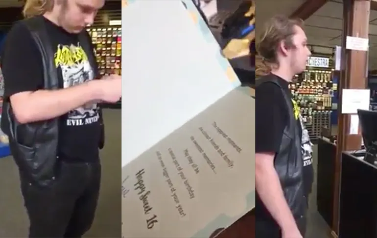 Jarige Johnny krijgt echt een speciaal cadeau voor zijn 16de verjaardag