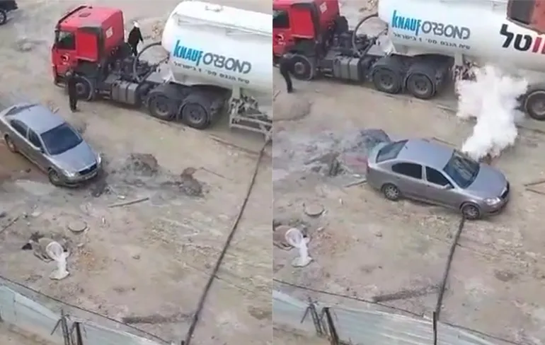 Je auto ineens mooi wit op toch wel een pechdag