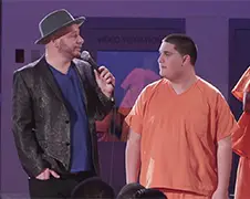 Jeff Ross gaat criminelen roasten in Brazos County Jail