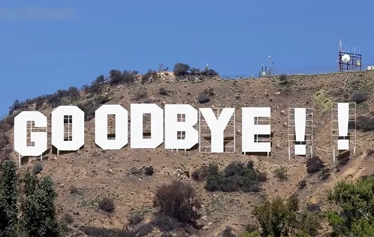 Jimmy Kimmel's "Goodbye Donald Trump" gaat hard, heel hard