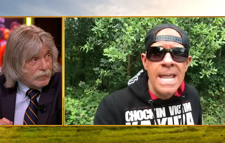 Johan Derksen reageert op videoboodschappen DJ Jean