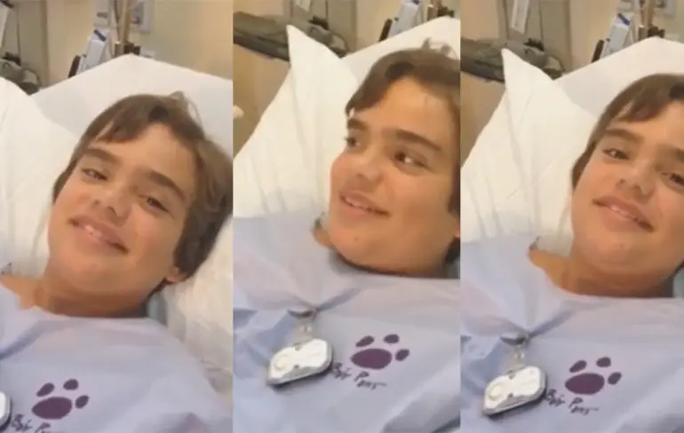 Jongen heeft per ongeluk kauwspeeltje van zijn hond ingeslikt