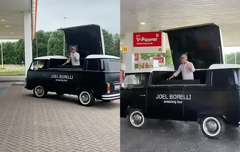 Joël Borelli steekt hart onder de riem bij pomp