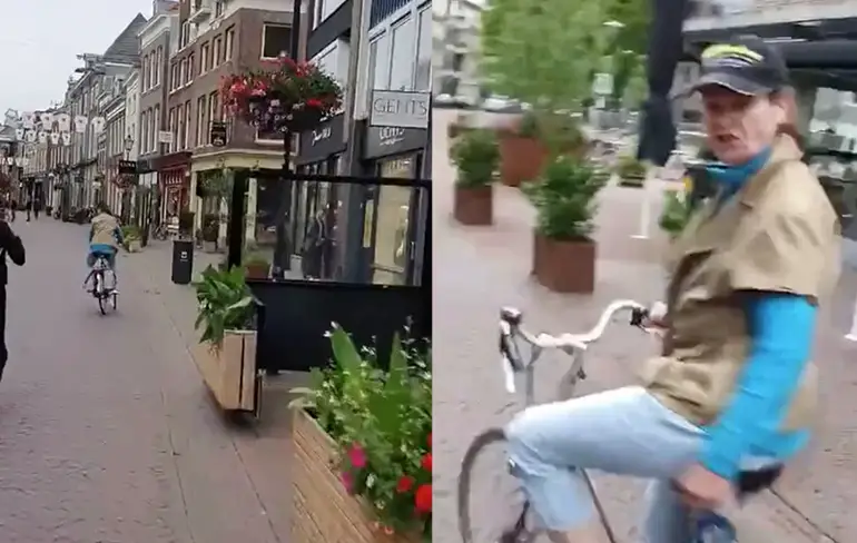 Junkie op fiets maakt van haar hart geen moordkuil