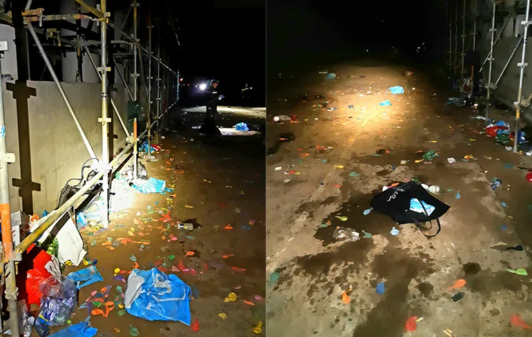 Kan gewoon, want geen boetes: Illegaal feest met driehonderd mensen in Hilversum