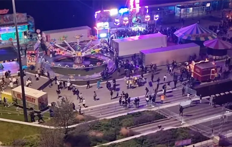 Kermis Almere eerder dicht vanwege ongeregeldheden