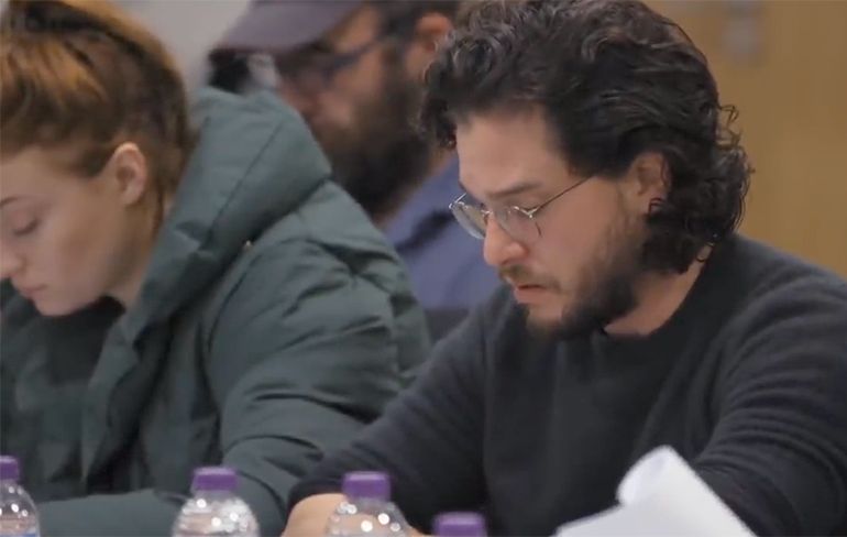 Kit Harington aka Jon Snow ontdekt einde van Game of Thrones