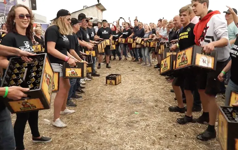 Krattenpolka record op Boerenrock Festival 2018