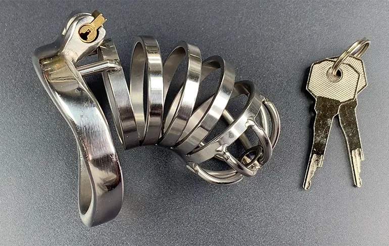 Kuisheidskooi kun je openen met een condoom