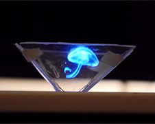 Laat je smartphone een 3D Hologram projecteren!