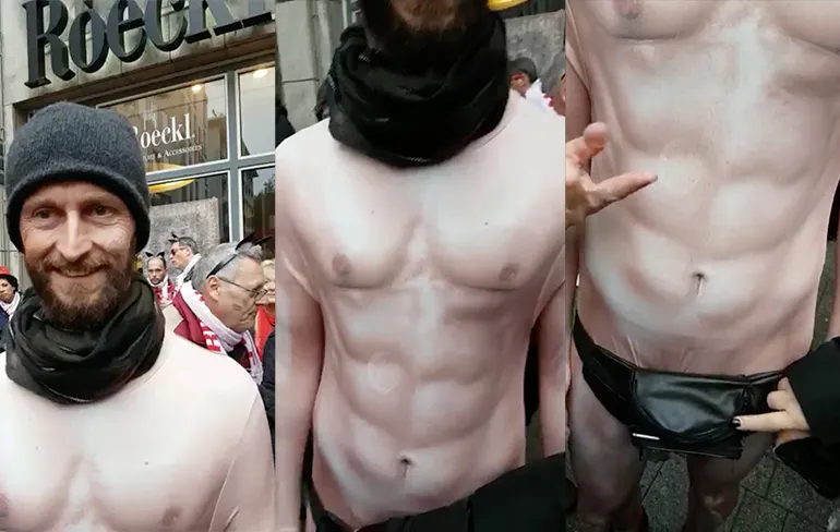 Laatste redmiddel als je echt nog geen outfit voor carnaval hebt!