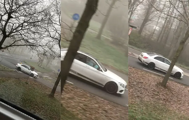 Lekker ballonnen slurpen in een auto in Wijchen, moet kunnen...