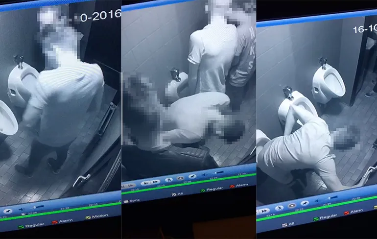 Lekker schijten in pisbak in Cafe de Sok in Schijndel