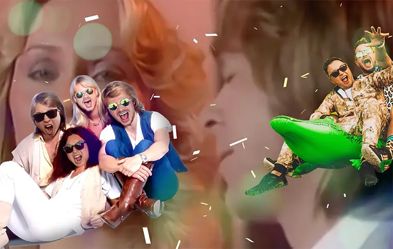Lekker stampen met Frenchcore versie van Abba's Happy New Year