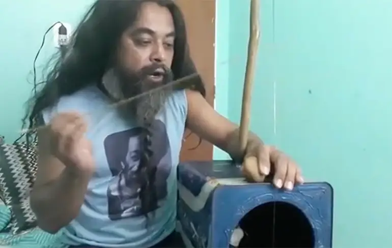 Lekker uitbrakken op de zondag met klanken van de berimbau