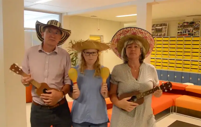 Leraren Adelbert College in Wassenaar schamen zich nergens voor!