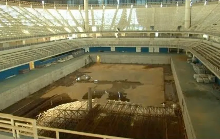 Locaties Olympische Spelen in Rio zien er zeer verlaten uit