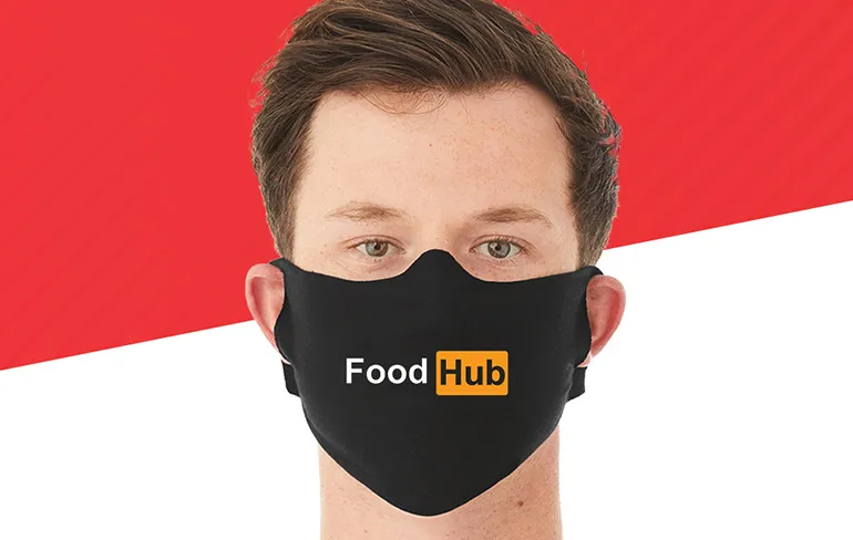 LOL! Mondmasker wat klein beetje op je favoriete natuurfilm site lijkt...