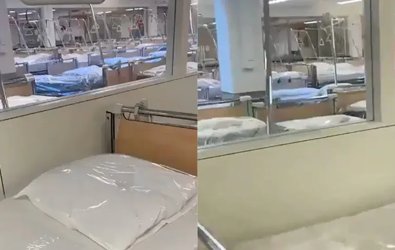 LOL! Wappies willen aantonen dat ziekenhuis leeg is, filmen beddencentrale