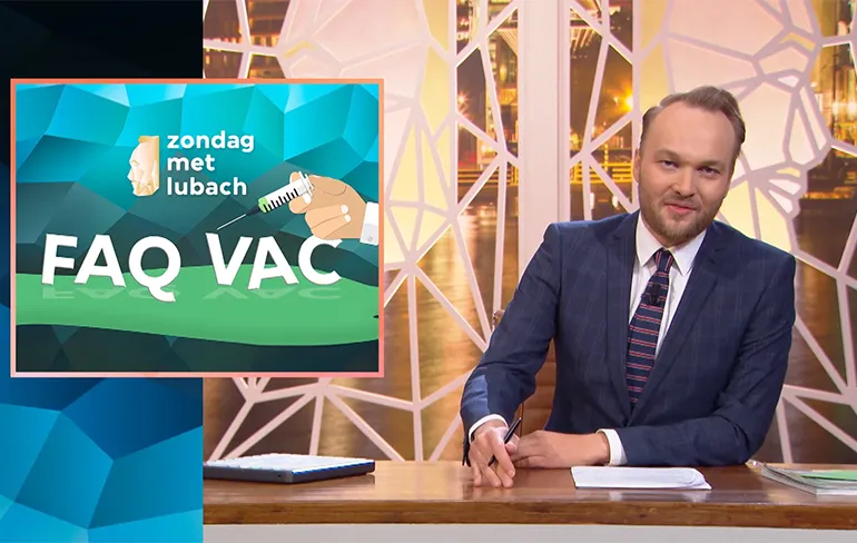 Lubach neemt het niet vaccineren van kinderen onder de loep