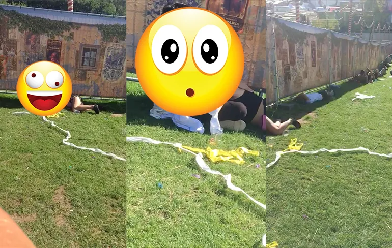 Man heeft eigen stofzuiger tijdens Tomorrowland 2017