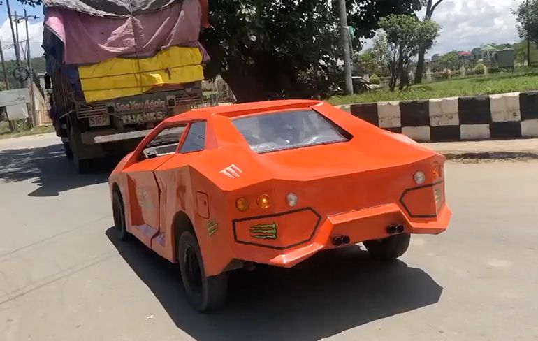 Man in India maakt van Suzuki een Lamborghini