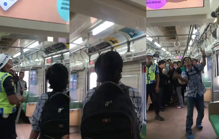 Man in Indonesië maakt einde aan reisavontuur van slang in trein
