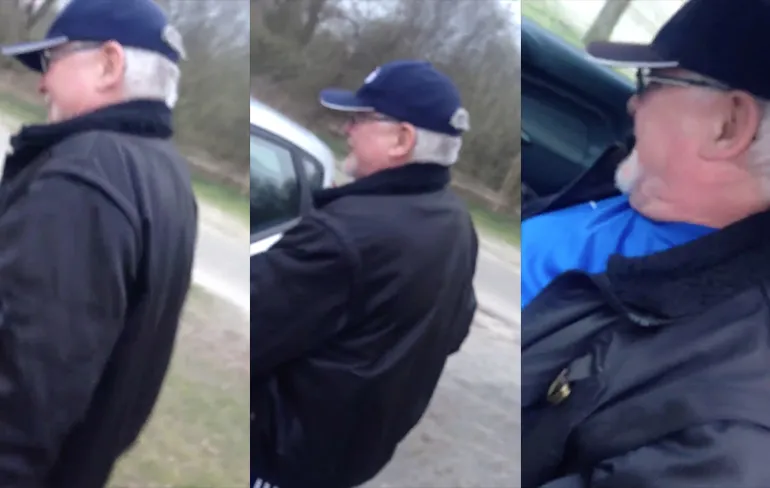 Man in Meerwijck laat geval zien, heel Facebook kan nu mee genieten!