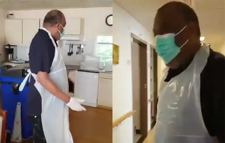 Man laat situatie in verzorgingstehuis zien: "Iedereen is dood!"