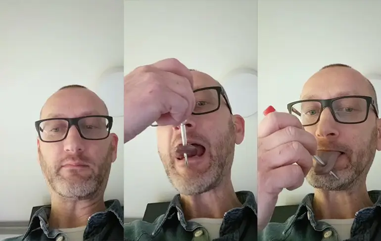 Man laat zijn vrouw schrikken, slaapt waarschijnlijk 2 weken op de bank!