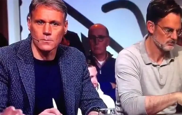 Marco van Basten doet grappig na Duits interview Hans Kraay jr: "Sieg Heil"