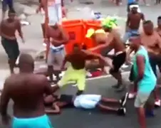 Matten tijdens carnaval in Rio de Janeiro 2015