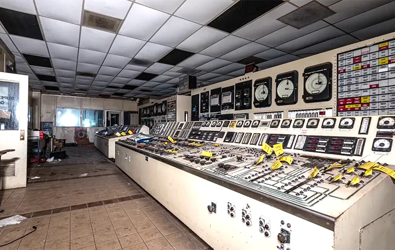 Mee met Bob Thissen naar een verlaten elektriciteitscentrale in de States