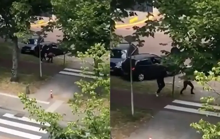 Meisje in auto getrokken in Amsterdam: "Bro moet ik hier wat van zeggen?"