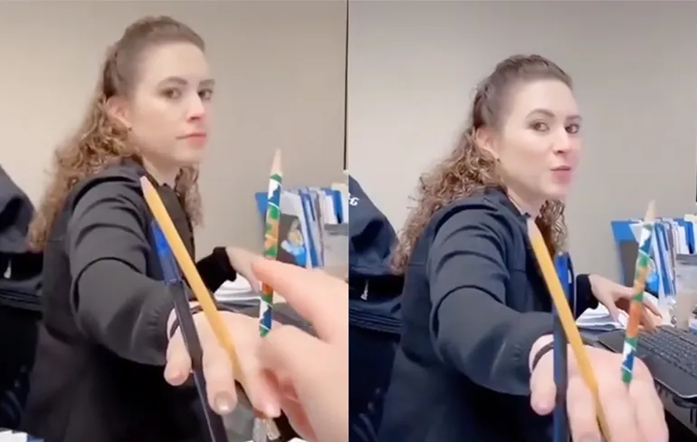 Meisje is erg goed in het nadoen van dierengeluiden