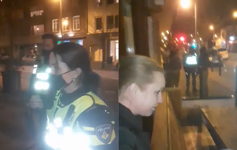 Mensen die eigen zaak beschermen tegen relschoppers in Geleen worden aangehouden