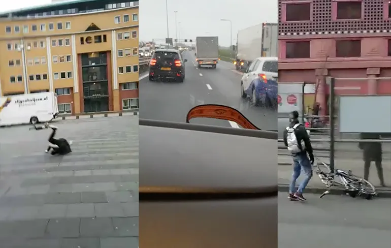 Mensen die last hebben van Westerstorm januari 2018 Galore!