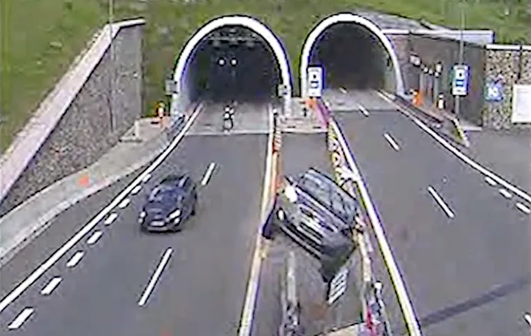 Mensen in Slowakije hebben nogal moeite met tunnels