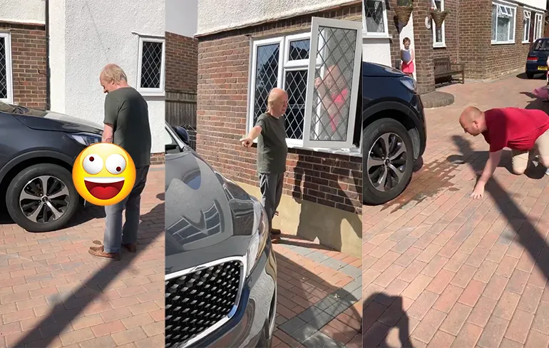 Met zo'n opa heb je geen vijanden meer nodig