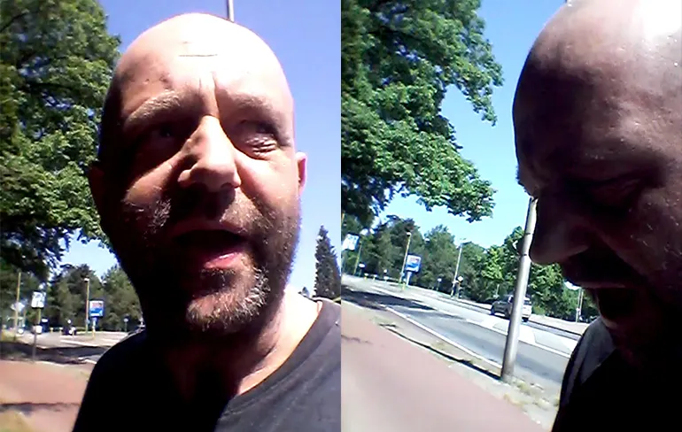 Misschien maar eventjes niet flikflooien in Park Sonsbeek in Arnhem