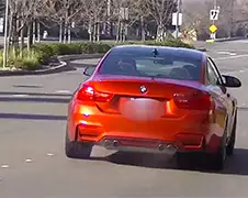 BMW M4 rijder kan beter auto met minder pit scoren