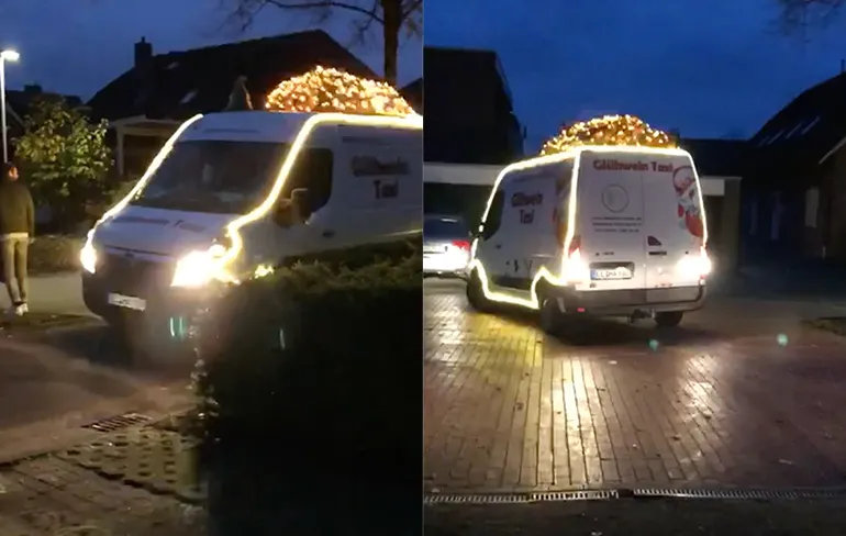 Misschien wel het beste idee van 2020: De Glühwein Taxi