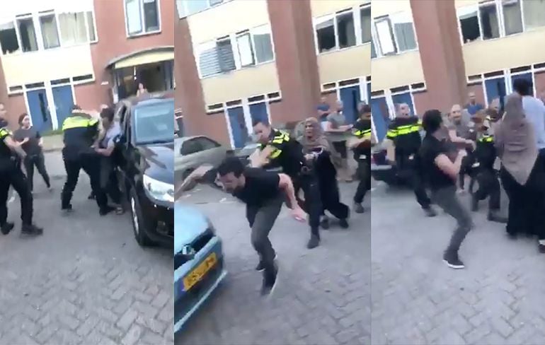 Mogelijke ontvoering in Almere, daarna lekker matten met de politie