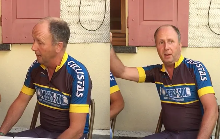 Moppen tappende wielrenner is terug met een nieuwe mop