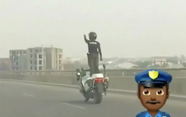 Motoragent kan zo bij het circus