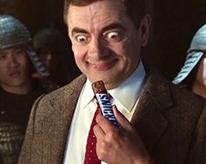 Mr Bean in Engelse Snickers Commercial