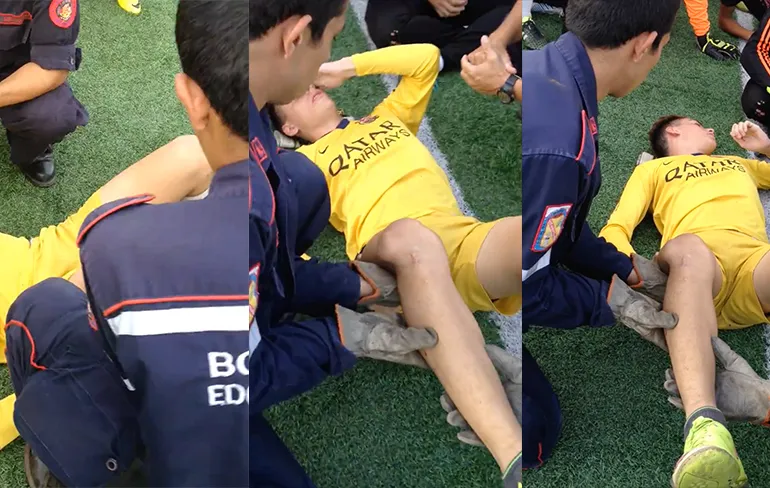 Nee joh, paar meter lopen en alles is goed...