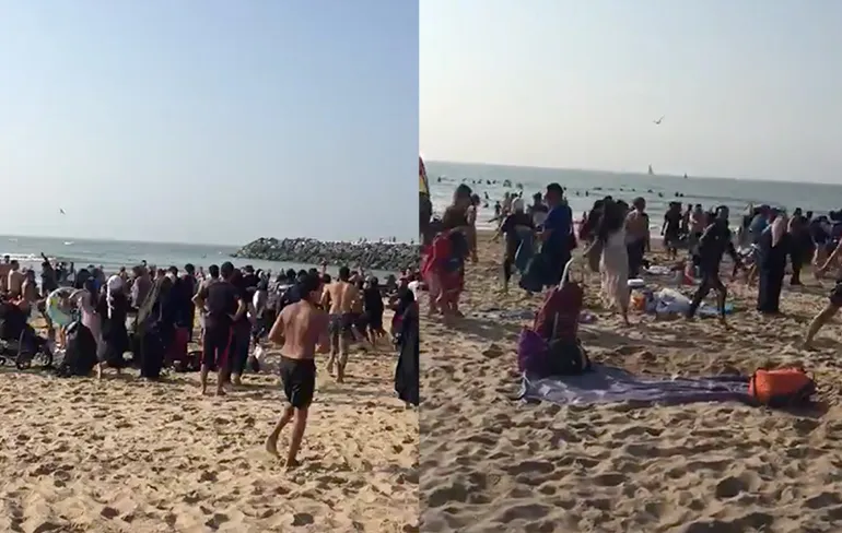 Nee joh, vandaag was het Belgische Oostende de plek om amok te maken