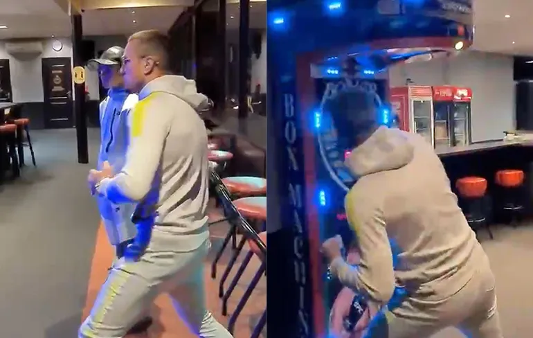 Nieky Holzken slaat keiharde highscore op boksbal